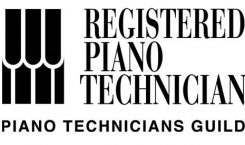 Registered Piano Technician logo